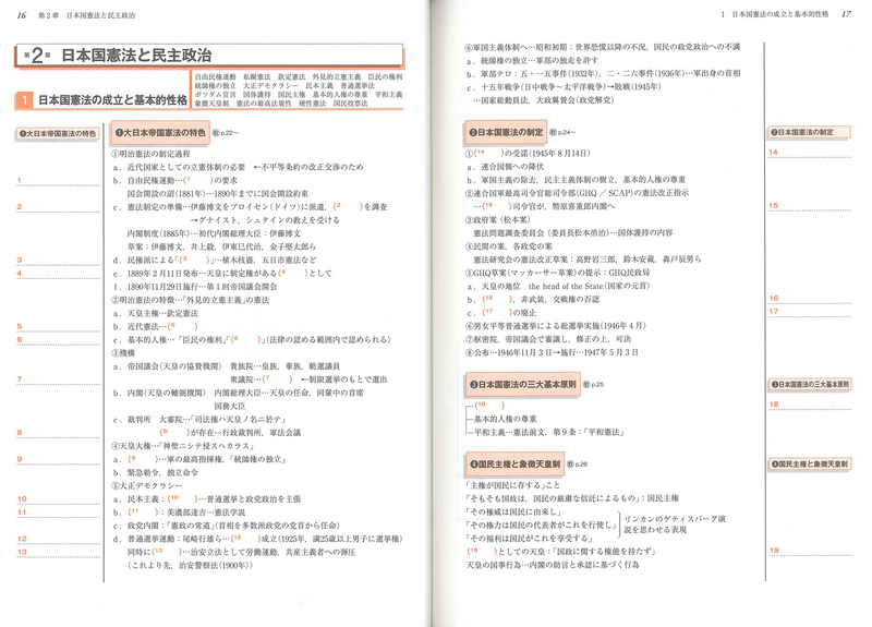 改訂版（政経316準拠）　詳説　政治経済ノート　山川出版社