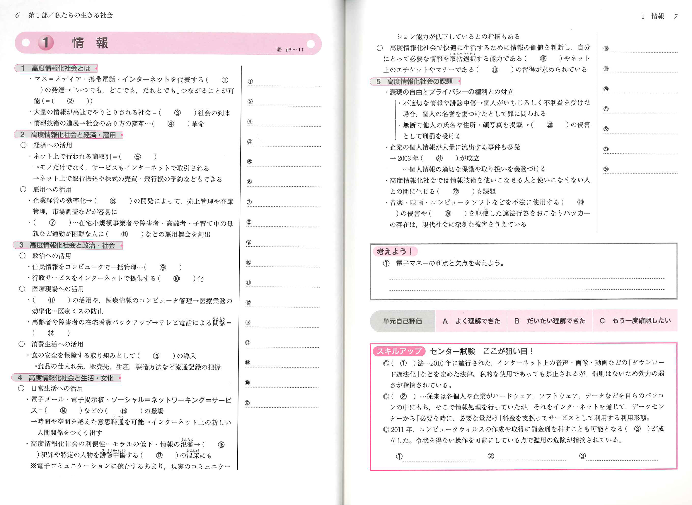 現代社会ノート 現社308準拠 山川出版社 現代社会ノート 現社308準拠 山川出版社